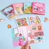 Libro Tranquilo Magnético DIY Infantil Hecho a Mano Escena Disfraz Pegatinas Niños Niñas Cumpleaños Día del Niño Regalo Premios