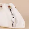 Colgante de Cuentas de Madera Natural con Cordón de Semillas que Cumplen Deseos, Cristal de Piedra de Valor, Adorno de Cuerda Tejida a Mano, Cuerda Colgante de Calabaza para Reunir Energía