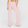 Calça Yoga Reta Transfronteiriça Dfyne Feminina Cintura Alta Sensação Nua Levanta Bumbum Solta Emagrecedora Esportiva Leggings de Yoga para Exterior