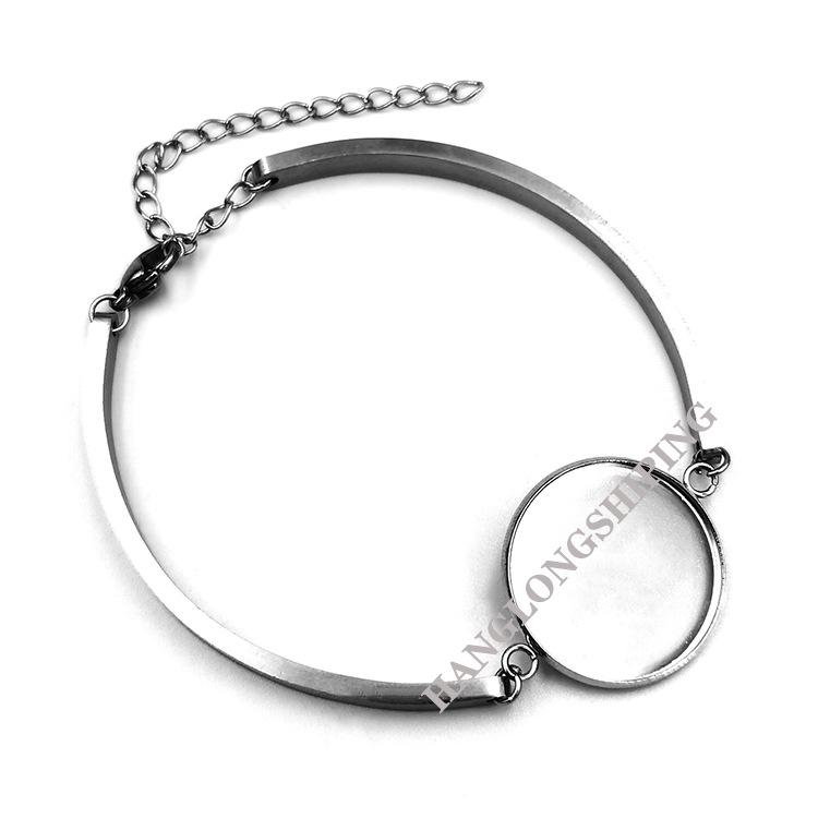 不锈钢DIY托盘手链5-标