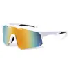 Gafas Deportivas de Ciclismo Populares Transfronterizas Semi-Rimless para Mujer, a Prueba de Viento, Arena y con Protección UV, Gafas de Sol para Correr al Aire Libre y Montañismo para Hombre