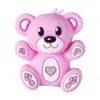 Tampas de Agulha de Silicone de Urso Abraçando 3D de Desenho Animado, Ferramentas Antiderrapantes Anti-Queda para Tricô de Suéter, Protetores de Agulha de Tricô, Acessórios para Atacado