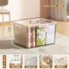 Caixa de Armazenamento de Desenho Animado para Brinquedos, Lanches, Roupas, Cesta Organizadora Doméstica, Recipiente de Armazenamento para Itens Diversos da Sala de Estar e Cozinha