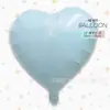 Distribuição atacado multicolorido 18 polegadas formato de coração balão de alumínio balão de folha de alumínio decoração de local de festa festival casamento
