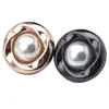 Borde Ondulado Tejido Botón Wholesale Botón Accesorios para Ropa Suéter Metal Camisa Camisa Algodón Perla Ropa