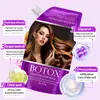 Máscara de Alisamento Capilar com Queratina PINKFUTURE Transfronteiriça Repara o Ressecamento e Melhora o Cabelo com Frizz Cuidado para Comércio Exterior