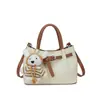 Bolso de diseño único para mujer, nuevo y elegante bolso tipo cubo plisado de verano 2026, bolso de hombro y cruzado para el trabajo