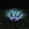 Comercio Electrónico Transfronterizo Venta Directa del Fabricante de Accesorios para Paisajismo de Acuarios, Adornos Suaves de Silicona de Coral Girasol, Marinos