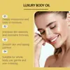 Oceaura Aceite Corporal Suave e Hidratante Hidratante y Cuidado para Pieles Delicadas Elasticidad Corporal Cuidado Diario Aceite Esencial