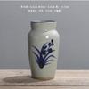 Vaso de Flores Carnudo Personalizado Criativo Retro Pintado à Mão Porcelana Azul e Branca Simples Controlado por Mago Pequeno Pilha Velha Vaso de Flores de Cerâmica