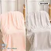 Toalla de baño para mujeres y hombres, uso doméstico, absorbente y de secado rápido, más gruesa que el algodón de vellón de coral, no suelta pelusa, adecuada para parejas y adultos, toalla tipo bata