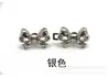 Hebilla de Cintura Doble Lazo, Desmontable, Sin Clavos, Botones Metálicos Sin Costura, Reductor de Talla de Cintura, Herramienta para Apretar la Cintura