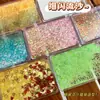 Transparente 6*9 Azulejos de Arena Movediza Cuatro Estaciones Placa Simple de Tarjeta Goo Azulejos de Tarjeta Goo de Aceite Soñadores Tarjetas Goo Hechas a Mano DIY Coloridas