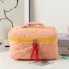 Nova Bolsa Cosmética Portátil para Mulheres, Bolsa de Armazenamento de Grande Capacidade, Bolsa de Higiene Pessoal para Produtos de Skincare de Viagem, Bolsa de Armazenamento, Bolsa Diversa