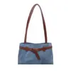 Otoño 2026 Nuevo Elegante Color Sólido Simple Moderno Bolso de Mano para Hombro Estilo Coreano Diseño de Nicho Bolso para Hombro/Axila