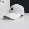 Gorra Moda Mujer 2021 Nueva Letra R Sombrero Celebridad de Internet ins Primavera y Verano Coreana Casual Parasol Gorra de Béisbol Hombre