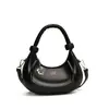 Bolso de Mano Versátil de Alto Nivel Estilo Clásico Moda Bolso de Hombro de Media Luna Nuevo Bolso Cruzado Casual