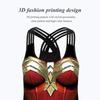 Camisola informal de yoga con estampado digital 3D para mujer, con personajes de películas transfronterizos europeos y americanos, combina con todo.