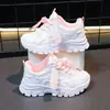Zapatos Deportivos para Niños, Nuevos Modelos de Otoño, Zapatos de Running Transpirables para Niños, Zapatos tipo "Dad Shoes" de Malla para Niñas, Zapatos Casuales Ligeros con Amortiguación
