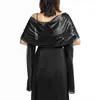Bens de Qualidade Transfronteiriços Venda Quente Xale de Jantar Europeu e Americano Vestido de Noiva Madrinha Cheongsam Lenço de Festa Xale Dupla Face Feminino