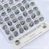 K9 Huazi Mismo Color, Mismo Tamaño, Cuadrado de 8 mm para Decoración de Uñas DIY, Efecto Iluminador, Brillantes para Uñas de Venta Caliente