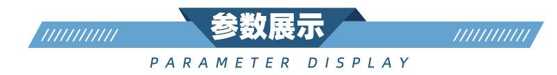 参数展示