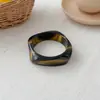 Pulsera de resina estilo ojo de gato retro transfronteriza para mujer, nueva moda, diseño único y versátil, accesorio de joyería para pulsera