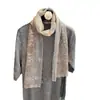 Lenço de Seda Longo com Renda Artística Estilo Coreano, Fino e Respirável, com Toque de Luxo, Lenço de Pescoço para Roupas de Exterior e Proteção do Pescoço
