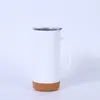 Taza aislada de acero inoxidable 304, taza de vacío de doble capa con asa, taza de café al por mayor, taza aislada personalizada