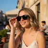 Moda Estilo Coreano Novo Luxo Leve Simples Óculos de Sol Personalidade Versátil Estilo de Rua Influenciador Mesmo Estilo Óculos de Sol Óculos Tendência