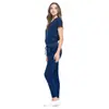 Aliexpress Verano Delgado Traje de Scrubs de Doble Bolsillo Set de Bata Quirúrgica Uniforme de Trabajo para Salón de Belleza Hecho a Medida en Múltiples Tallas