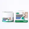 Crema Desodorante para Axilas 20g Fragancia Fresca Corporal Desodorante Transpirable en Barra Desodorante para Mujeres