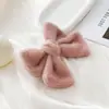 Pinza para el pelo de lazo de lana de caballito de mar, pinza de resorte de alta gama y exquisita, accesorio para el pelo casual y elegante, impresionante adorno para el pelo, producto transfronterizo más vendido