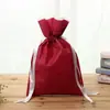Suministrado Directamente por el Fabricante, Bolsas de Tela No Tejida con Cordón, Bolsitas de Tela No Tejida con Cordón, Se Pueden Imprimir con Logo, Bolsas para Tiendas de Ropa, Bolsas de Almacenamiento