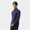 Fábrica Super Personalizada Processamento OEM e Impressão de Logo Outono Meio Zíper Esportivo Manga Longa Outdoor Secagem Rápida Roupas