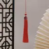 Pingente de Borla Gota de Óleo 13cm Artesanal para Carro Ornamentos Estojo de Borla Decoração Pendurada DIY Carro Bolsa Hanfu Pingente
