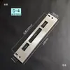 Placa guía de puerta antirrobo tira de borde de acero inoxidable placa de pestillo pestillo de cierre carcasa de plástico cerradura doméstica cuerpo de cerradura accesorios para marco de puerta