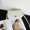 Bolso de piel de vaca de capa superior bandolera romboidal cuero genuino compras concha popular moda belleza para mujer fresco bolso de hombro de mano