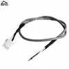 Cable blindado de señal de audio XH2.54-2P, cable de conexión de terminal de 2 pines de extremo único, 28 # Cable de extensión para altavoz y amplificador