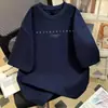 Nueva camiseta de manga corta para hombre, estilo coreano de verano, moderna, sencilla, de media manga, estilo Hong Kong, holgada, informal, de marca, de moda.