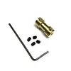 Conector de Rodamiento para Motor de Reducción N20 Adaptador de Micro Motor de Reducción Barra de Extensión para Motor Piezas de Transmisión Eje Universal