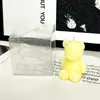 Oso Pequeño Lindo Adorno Decorativo de Cumpleaños y Día de San Valentín Vela Aromática de Ambiente Mayorista Recuerdos Creativos para Fiestas En Stock