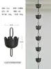 Cadena de lluvia para patio, cadena desviadora de agua para villa, drenaje de aleros, campana de lluvia, gota de lluvia, campana de lluvia para exteriores, cadena de lluvia japonesa, desviación de agua de templo.