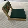 Silla de Té Tatami de Madera Maciza, Silla Baja Plegable para Sala de Estar, Silla Moderna Minimalista con Respaldo, Silla de Ocio para Balcón, Silla Baja para Balcón