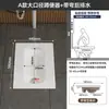 Inodoro de Cerámica Ultra Delgado para Ponerse en Cuclillas con Curva de 18 cm a Prueba de Salpicaduras Inodoro para Uso Doméstico Urinario con Sifón Fosa de Ponerse en Cuclillas Delgada