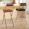 Bancos Altos e Cadeiras Dobráveis, Cadeiras de Bar Portáteis para Casa e Exterior, Bancos Altos de Lazer para Varanda, Cadeiras de Café para Cozinha