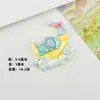 Tarjeta Grande de Dibujos Animados Luna Pequeña Accesorios Europeos de Resina DIY Pasador Hecho a Mano Hebilla de Zapato Funda para Teléfono Móvil Llavero de Taza de Agua Material