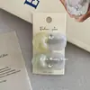 Pinza para el pelo de acetato con forma de corazón transparente y purpurina fina coreana, Lazo para el pelo de corazón con diamantes brillantes lindos, Accesorio para el pelo dulce versátil de verano