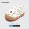 Wei Jun Yi Sandalias de Pie para Bebé Niña Verano Suela Suave Antideslizantes Zapatos de Princesa Zapatos de Bebé Sandalias para Niña Zapatos Funcionales