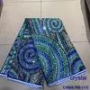 Tela de Estampado Wax Holandés de Doble Cara Estilo Transfronterizo de Comercio Exterior Tela Estampada Étnica Tela de Wax Irregular en Stock